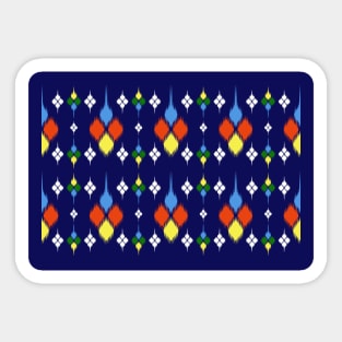 beautiful fabric pattern Sticker